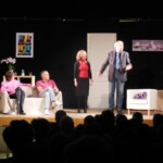 “LES HOMMES PRÉFÈRENT MENTIR” : Bernadette, Séverine, Christian, Sabelline, Patrice et Bernard le 12 avril 2014 à LA MAL