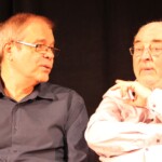 “FAUX ET USAGE DE FOU” : Patrice et Jean Pierre répétition le 9 octobre 2015 à la Maison de Retraite de LAON