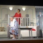 “TOUT BASCULE” : Séverine, Christian, Bernadette, Patrice et Shahnaz le 21 février 2016 à la Maison de Retraite de LAON