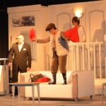 “TOUT BASCULE” : Patrice, Christian, Shahnaz, Séverine et Bernadette le 21 février 2016 à la Maison de Retraite de LAON