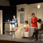 “TOUT BASCULE” : Patrice, Sylvie, Séverine, Bernadette, Shahnaz et Christian le 21 février 2016 à la Maison de Retraite de LAON