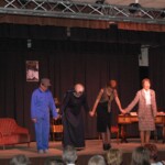 “SI GUITRY M'ÉTAIT JOUÉ” : Shahnaz, Josiane, Séverine et Bernadette le 21 avril 2018 à LA FÈRE