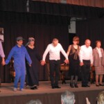 “SI GUITRY M'ÉTAIT JOUÉ” : Patrice, Shahnaz, Josiane, Christian, Séverine, Bernard et Bernadette le 21 avril 2018 à LA FÈRE