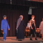 “SI GUITRY M'ÉTAIT JOUÉ” : Patrice, Shahnaz, Josiane, Christian, Séverine et Bernadette le 21 avril 2018 à LA FÈRE