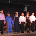 “SI GUITRY M'ÉTAIT JOUÉ” : Patrice, Shahnaz, Josiane, Bernard, Séverine, Christian et Bernadette le 21 avril 2018 à LA FÈRE