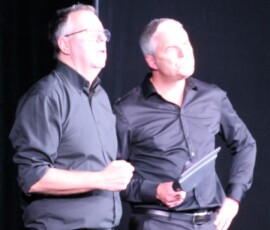 “Tohu Bohu dans la Grosse Pomme” au CAPNO de LAON le 26 octobre 2025 par Cédric DURANT et Olivier PIQUET de la Compagnie MAYFLOWER